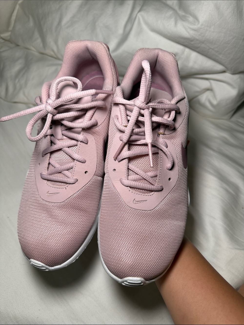 Nike Women's Pastel Pink Athletic Sneakers